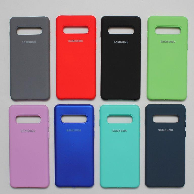 Чехол Samsung S10 цветной TPU