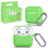 Чехол Airpods 4 с карабином №20 spearmint