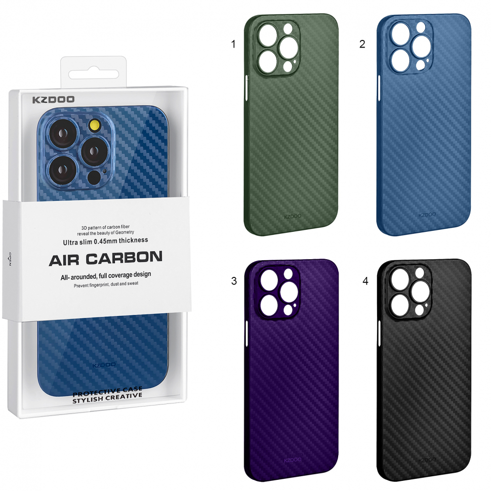 Чехол iPhone 14 Pro Max Air Carbon K-DOO