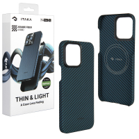 Чехол iPhone 15 Pro ITAKA MagEZ Blue