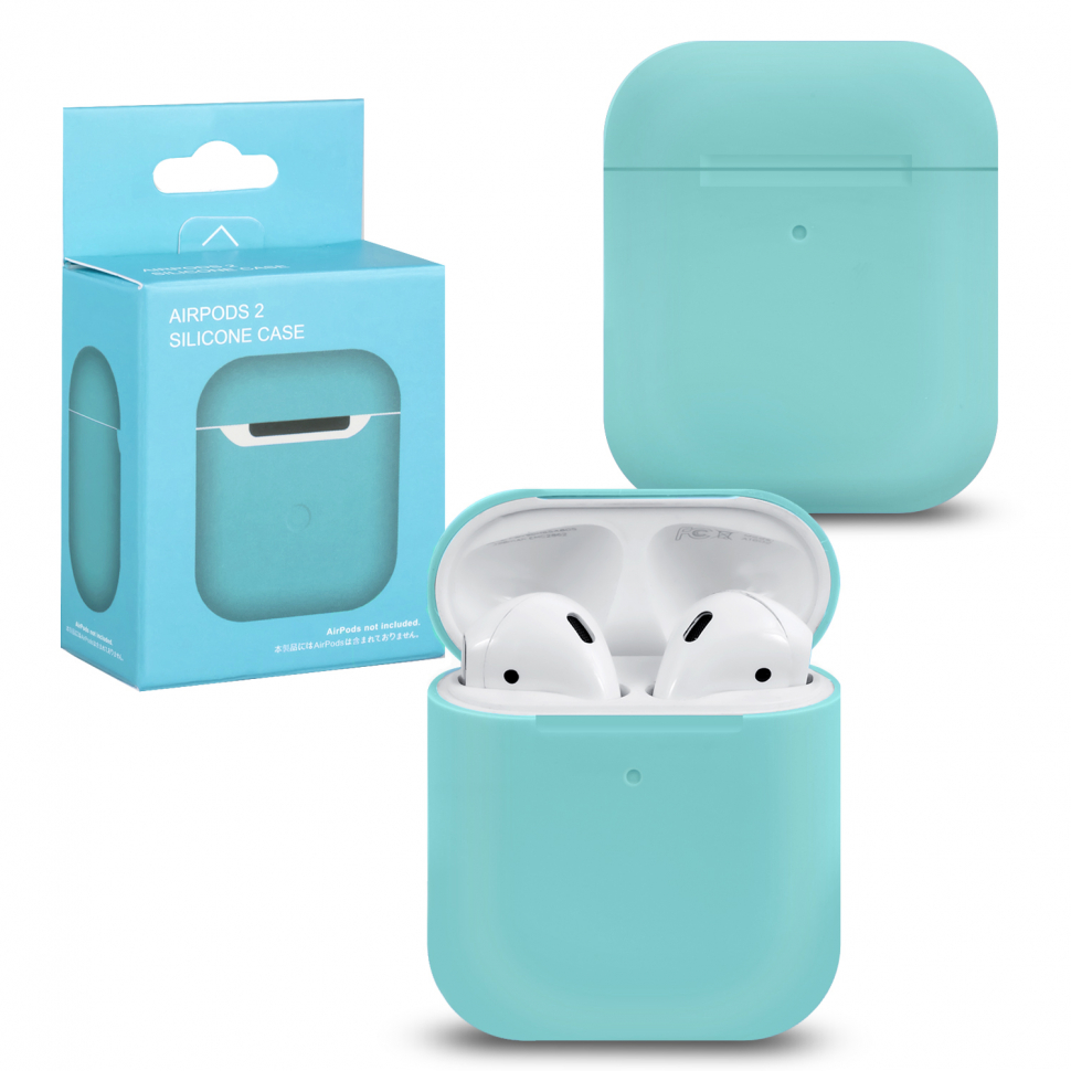 Чехол Airpods 1/2 №10 sky blue