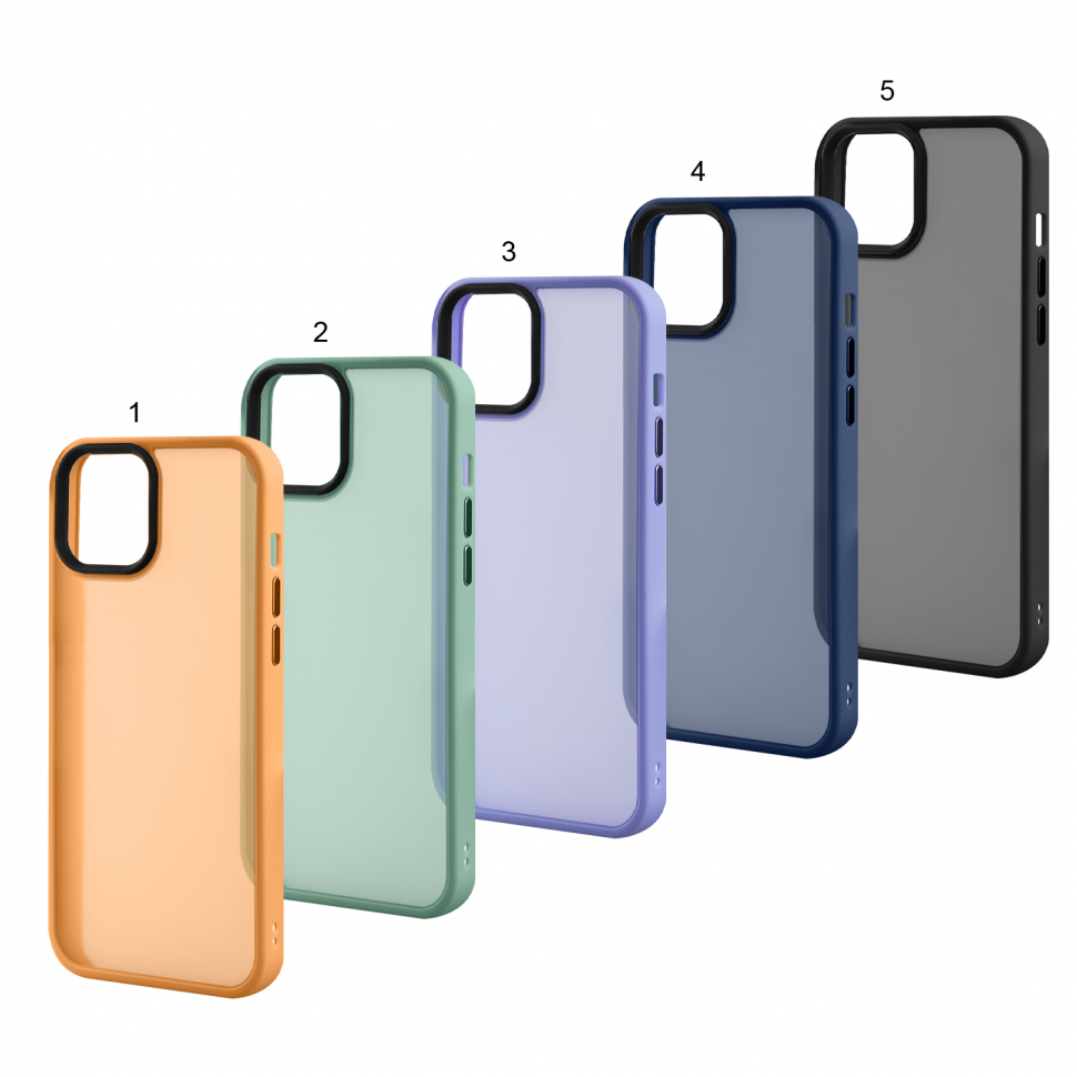 Чехол iPhone 13 Matte TPU+PC