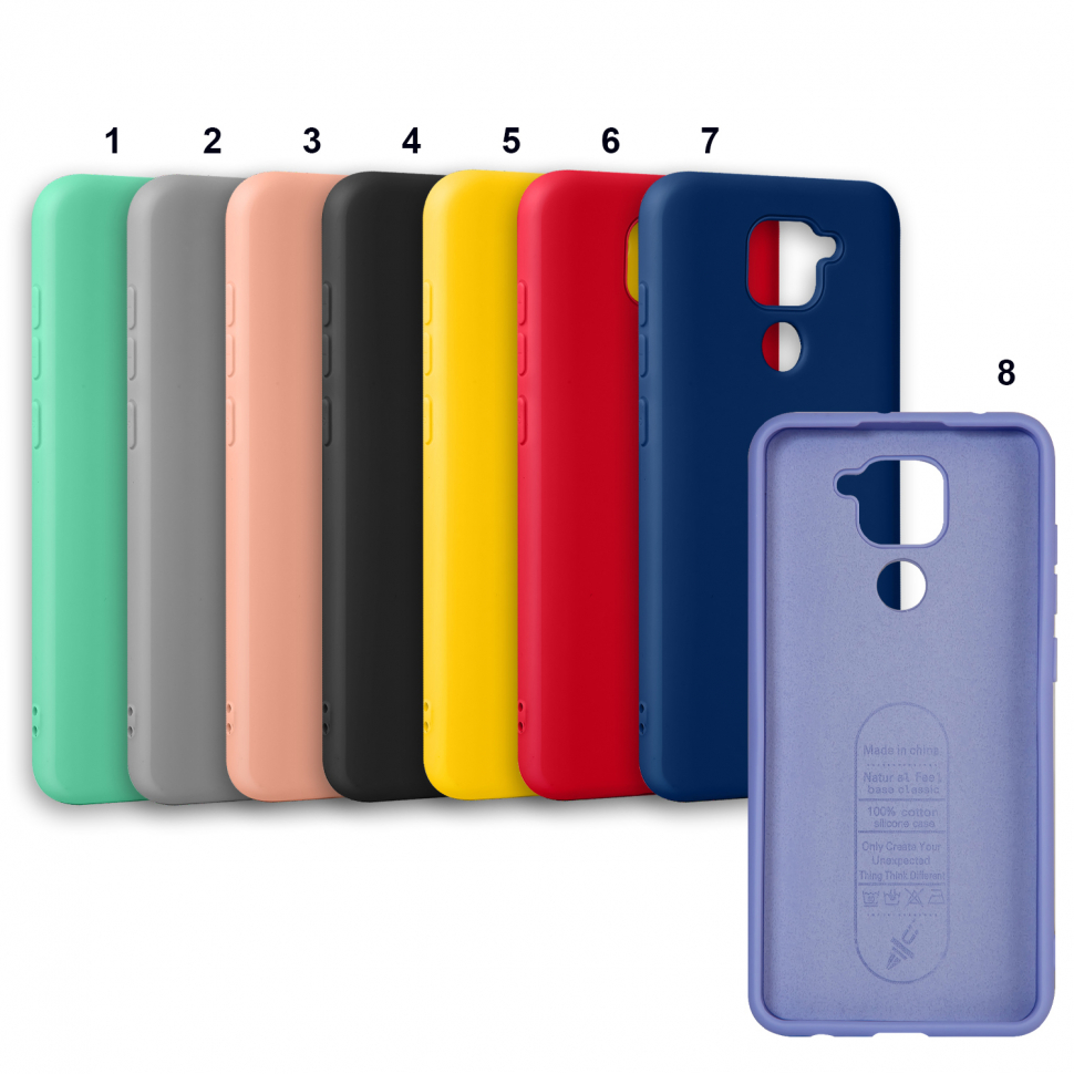 Cиликон Xiaomi Note 9 NANO 2.0 mm (с магнитом) без лого