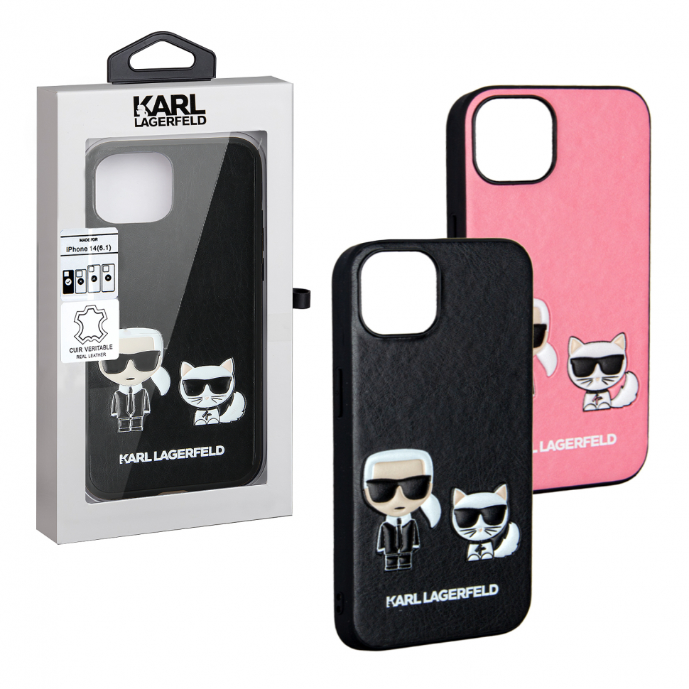 Чехол iPhone 14  KARL LAGERFELD SKC