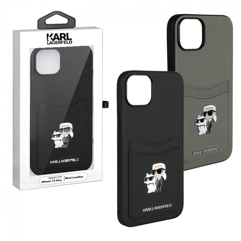 Чехол iPhone 15 Plus KARL LAGERFELD SAKPKCNP