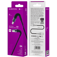 Кабель BX32 USB Type-C 1M Borofone черный