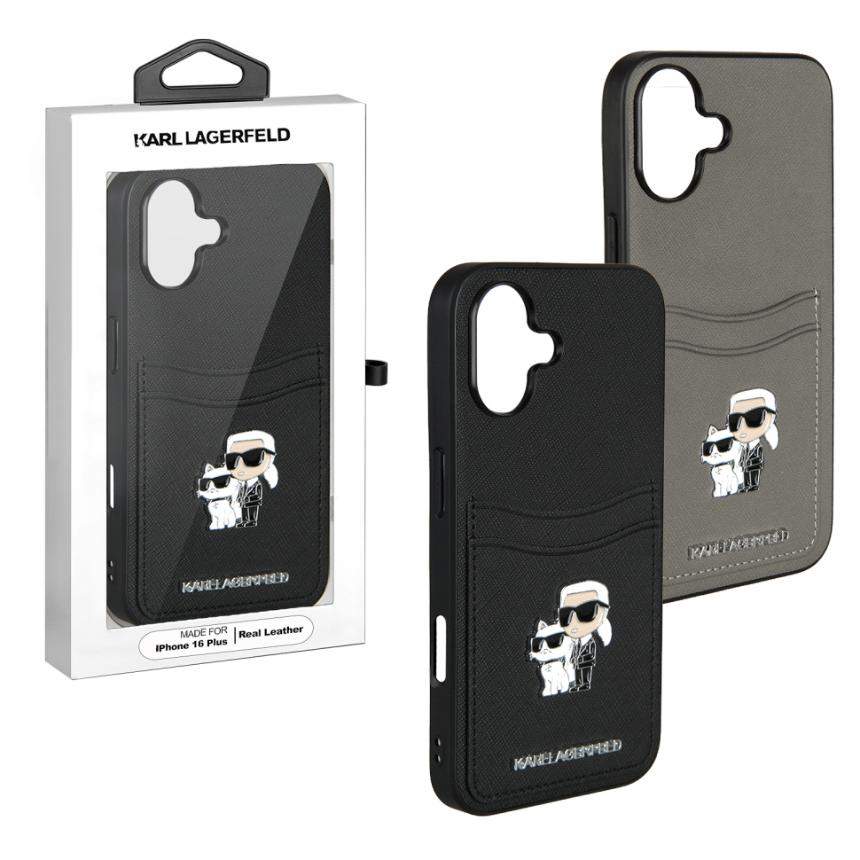 Чехол  iPhone 16 PLUS KARL  SAKPKCNP