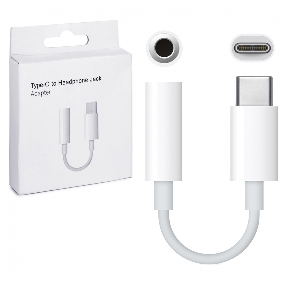 Переходник Type-C на 3.5mm Jack (580 шт/кор)