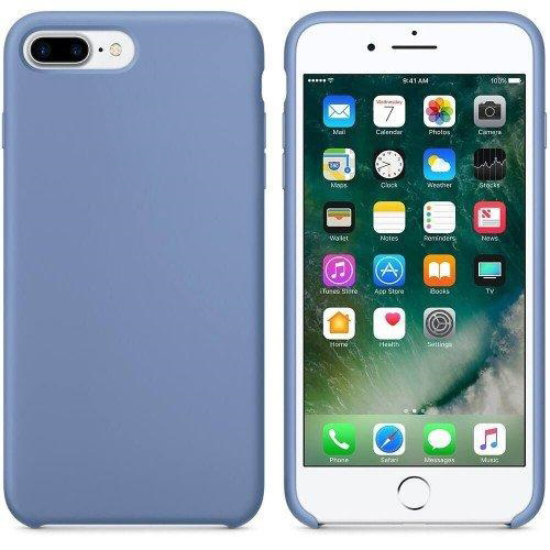 Чехол iPhone 8 Plus Silicon Case  Azure (c LOGO)