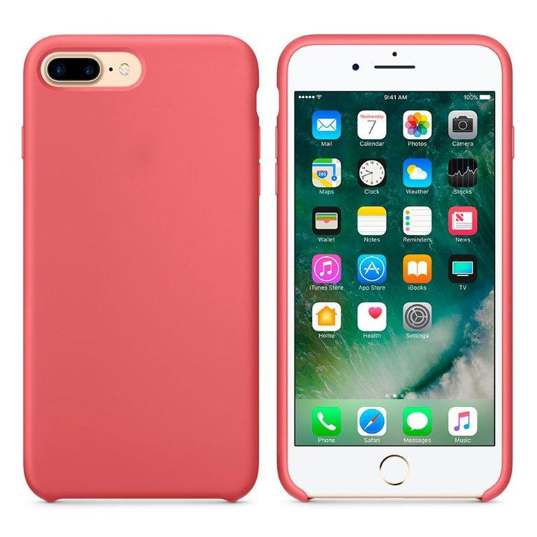 Чехол iPhone 8 Plus Silicon Case  Camellia (c LOGO)