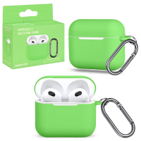 Чехол Airpods 3 с карабином №20 spearmint