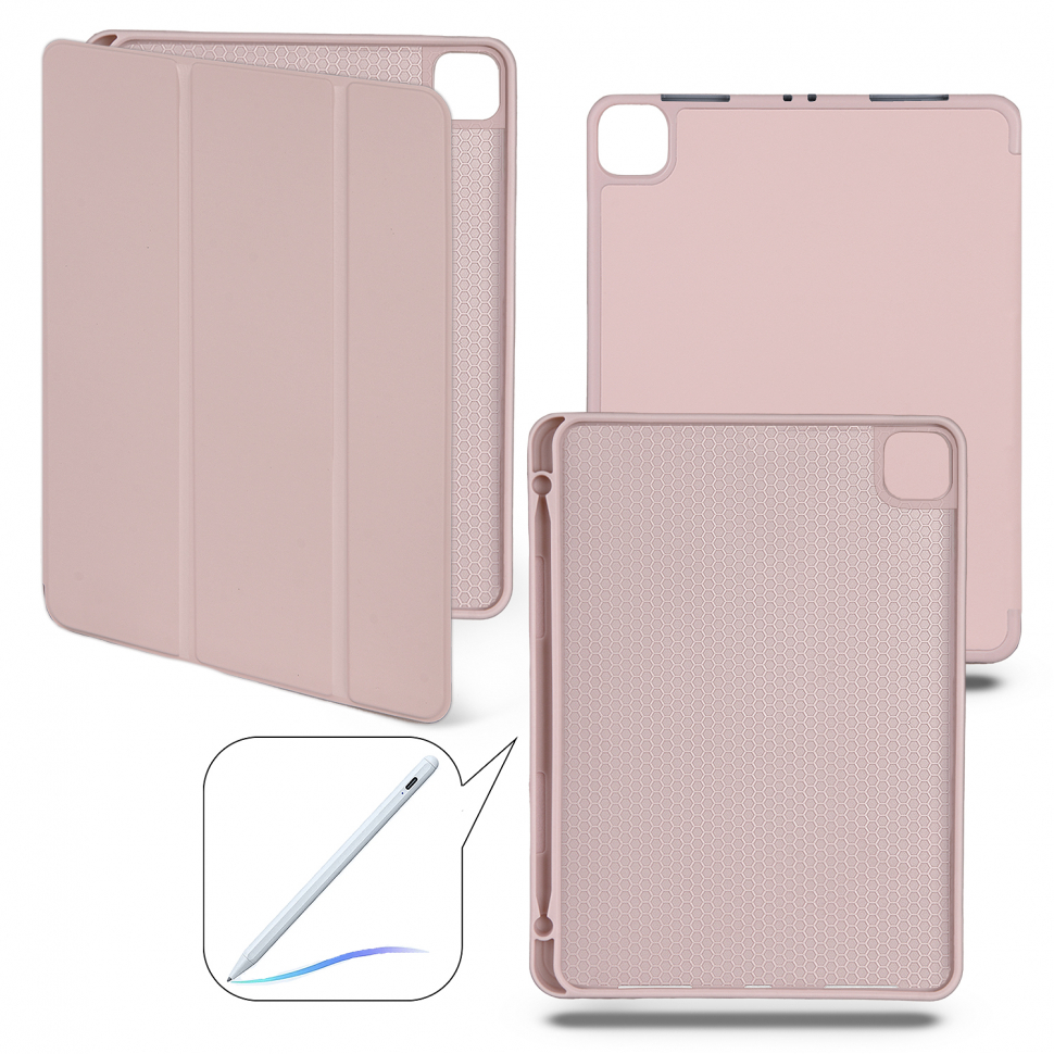 Чехол-книжка iPad Air 13 (2024) Smart case (Pencil) Pink Sand №14