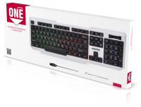 Клавиатура проводная с подсветкой Smartbuy ONE 333 USB бело-черная (SBK-333U-WK)/20