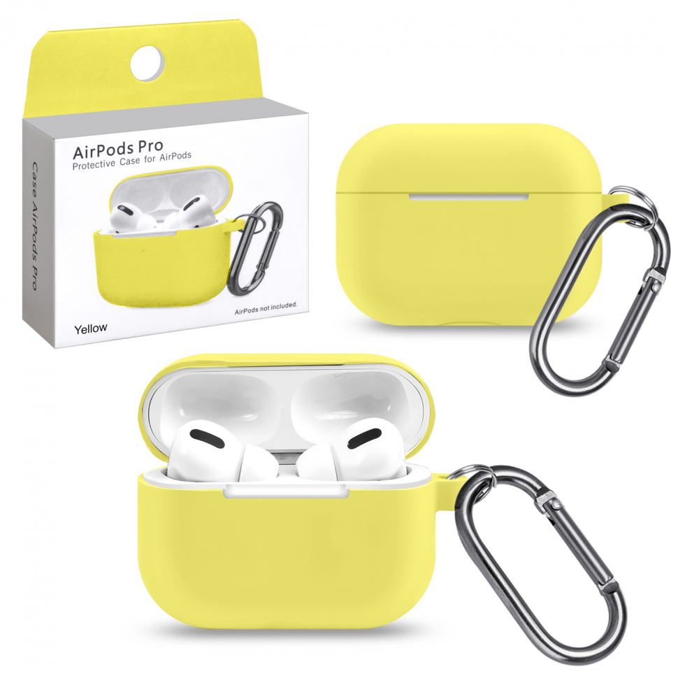 Чехол Airpods Pro Yellow #6