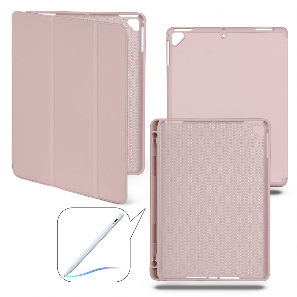 Чехол-книжка iPad New 9.7 (2017/2018)  Smart Case (Pencil) Sand Pink №14