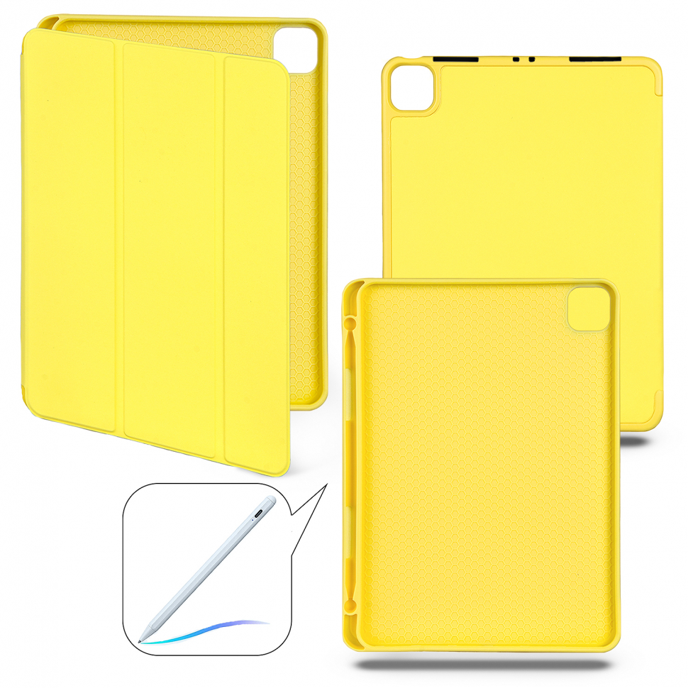 Чехол-книжка iPad Air 13 (2024) Smart case (Pencil) Yellow №4