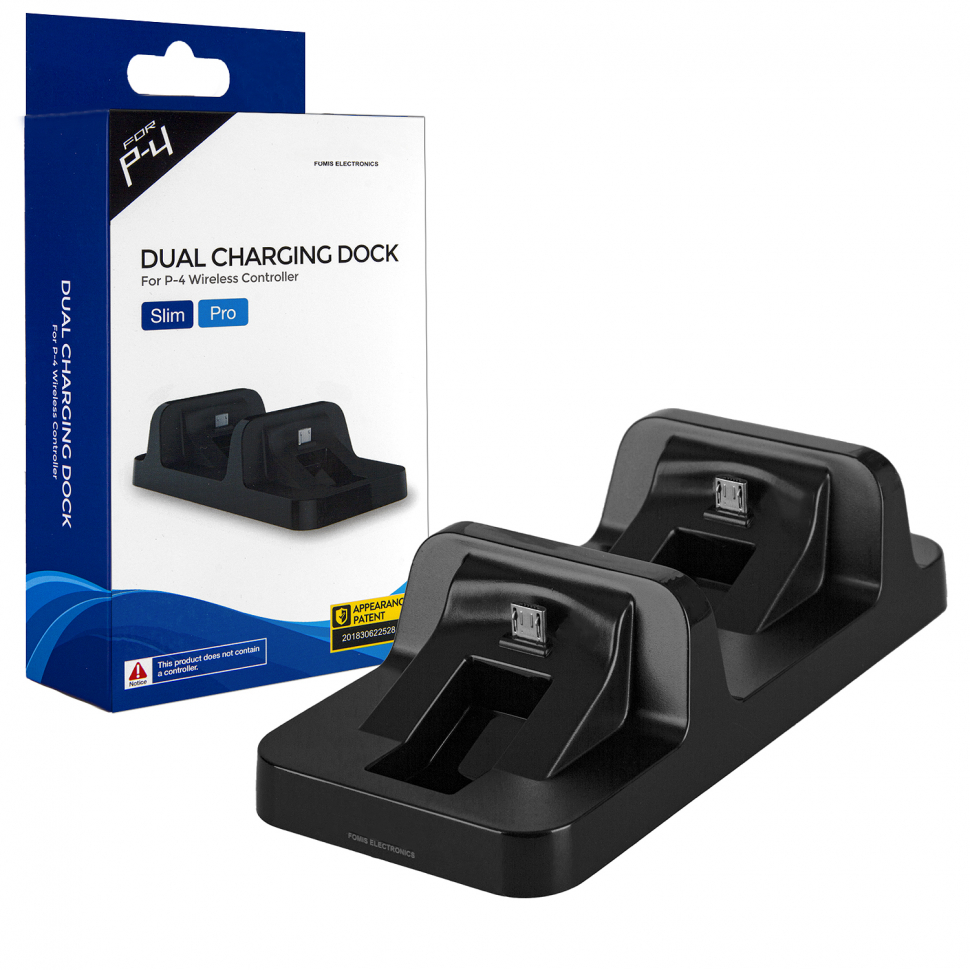 Зарядная станция для геймпадов PS4 Dual Charging Station TP4-002 (100 шт/кор)