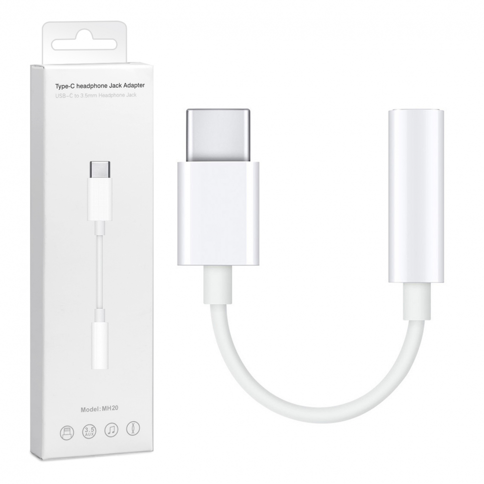 Переходник Type-C  на 3.5mm Jack IC (500шт/кор)
