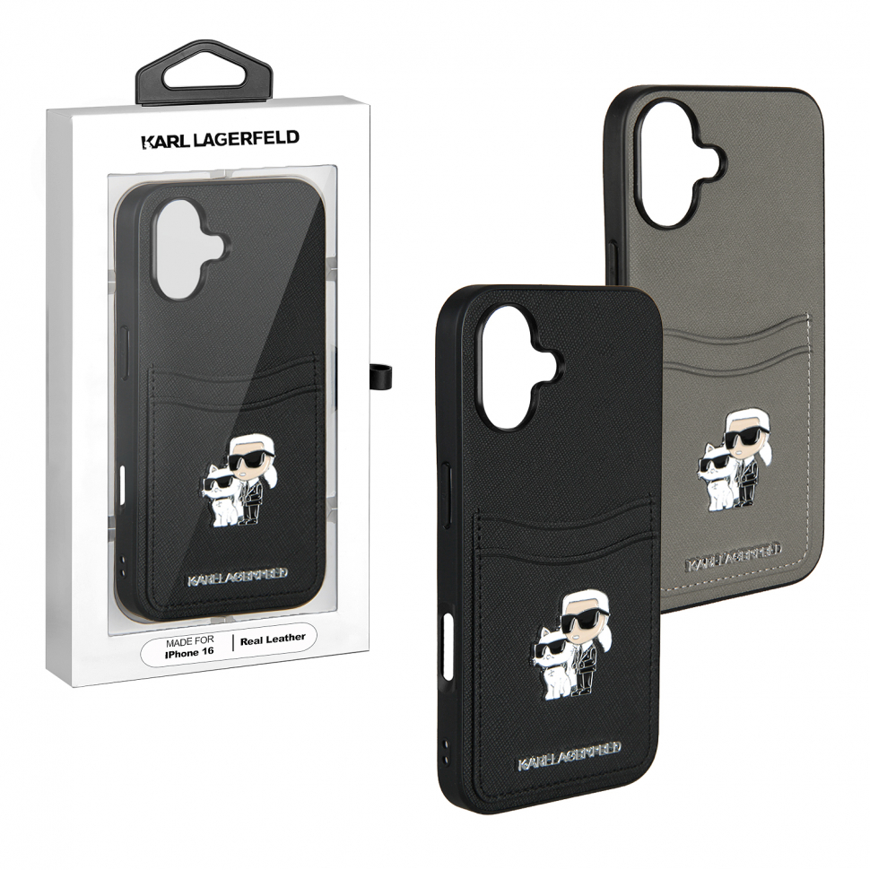 Чехол  iPhone 16 KARL  SAKPKCNP