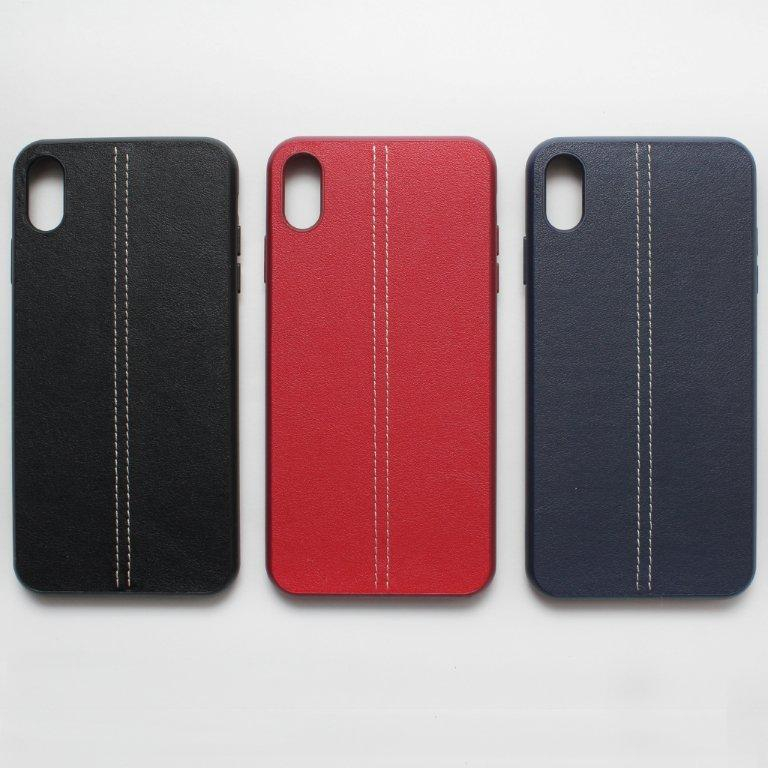 Чехол iPhone XS MAX кожа