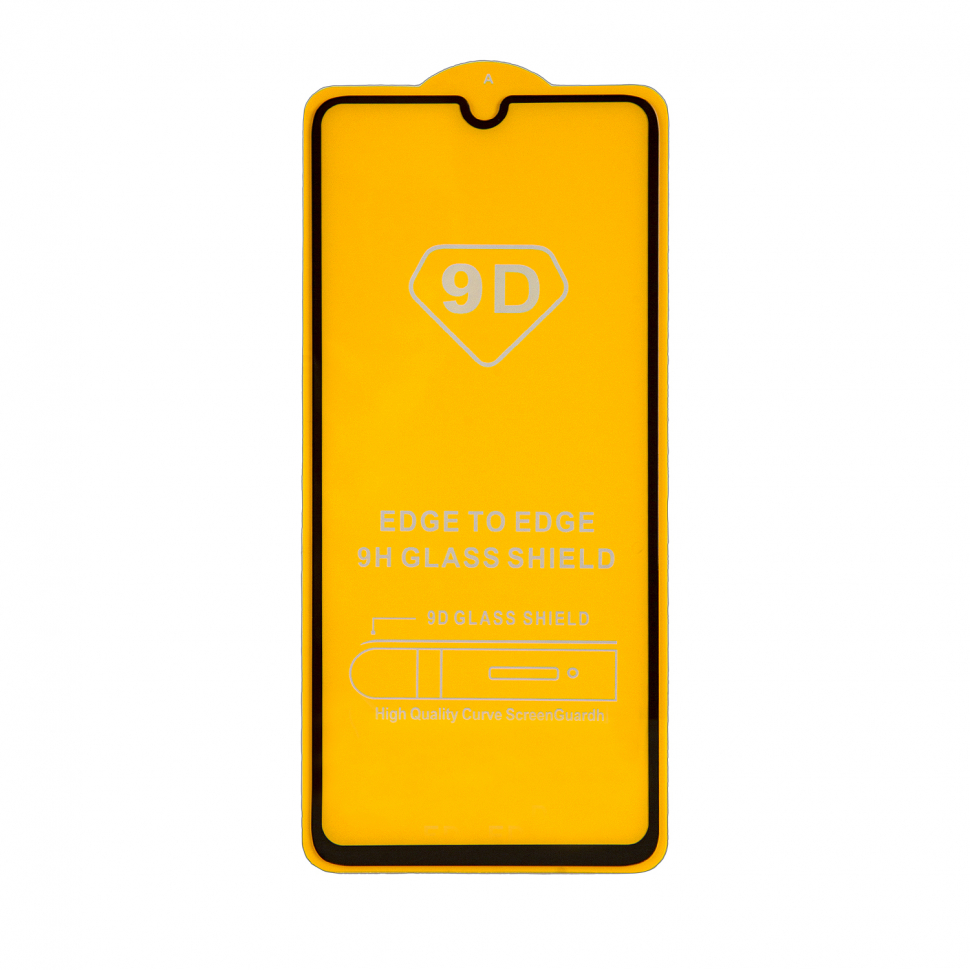 Защитное стекло Xiaomi A2+ с рамкой 9H Full Glue без упаковки (25 шт./уп.)