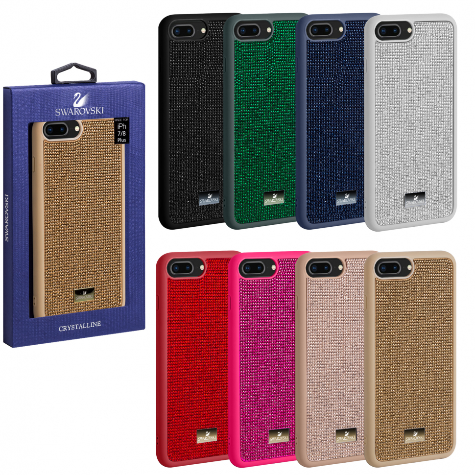 Чехол iPhone 7/8 Plus Swarovski LC