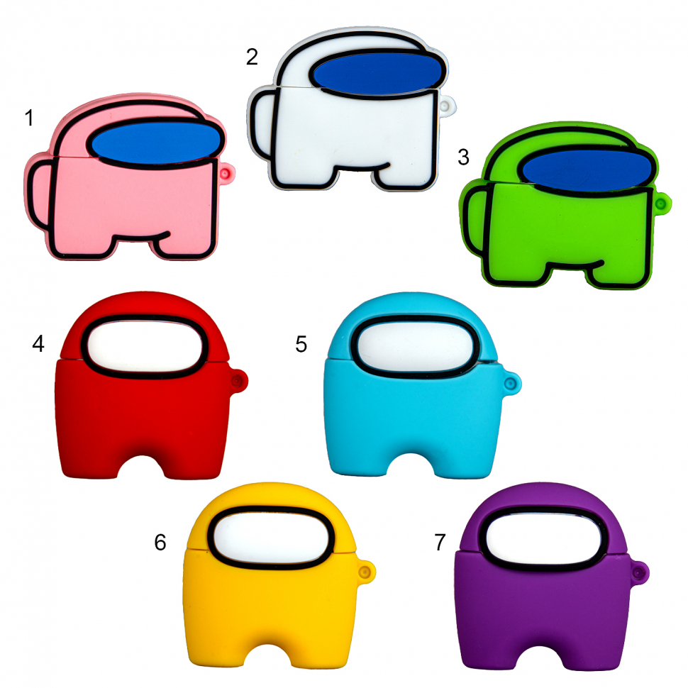 Чехол Airpods Pro silicon мультяшки