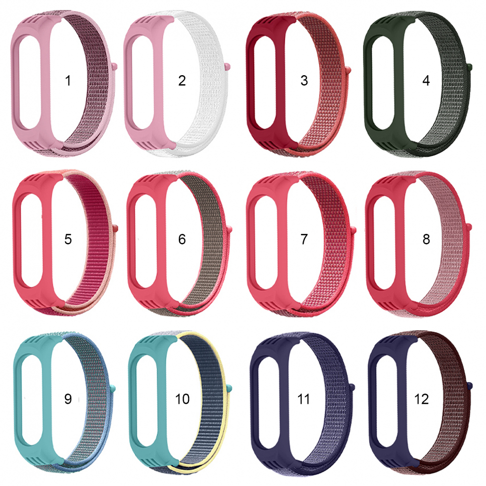Ремешок для Mi Band 3/4/5/6 Nylon Loop