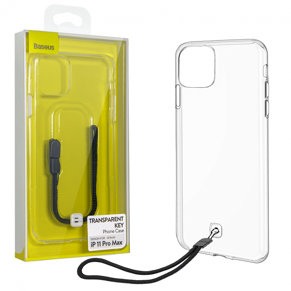 Чехол iPhone 11 Pro MAX Transparent Key Baseus прозрачный
