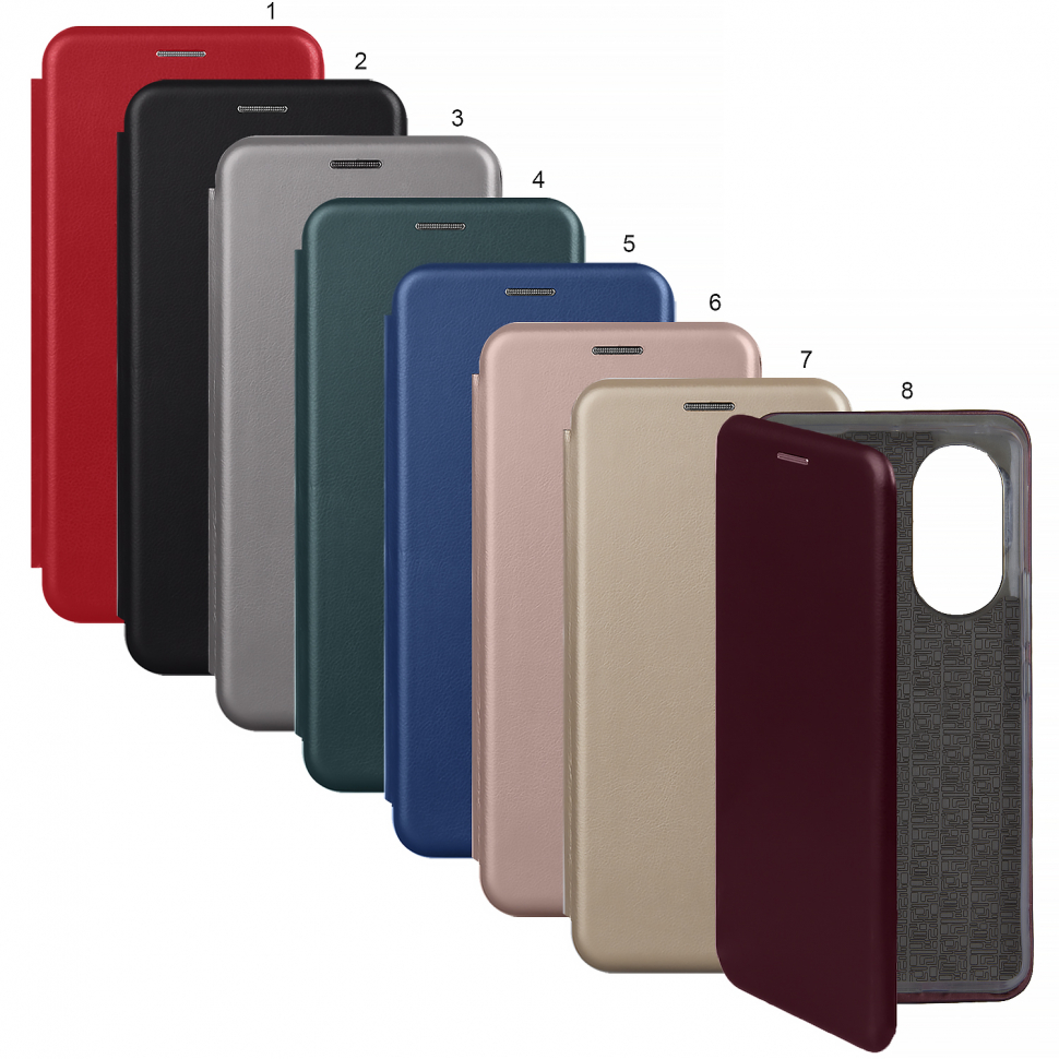 Чехол-книжка Huawei Honor 50 цвета в ассортименте