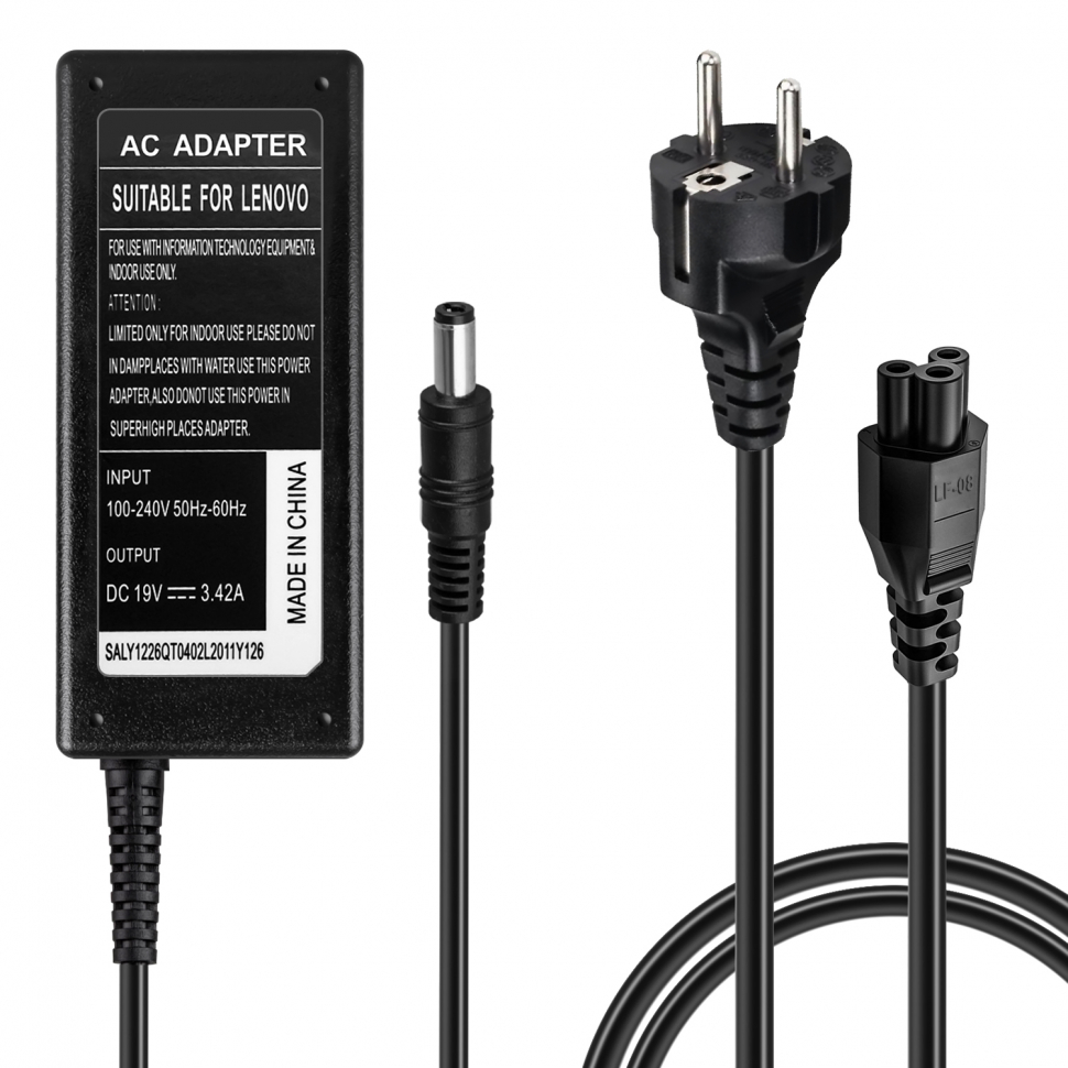 Блок питания Lenovo 19V 3.42A (50шт/кор)