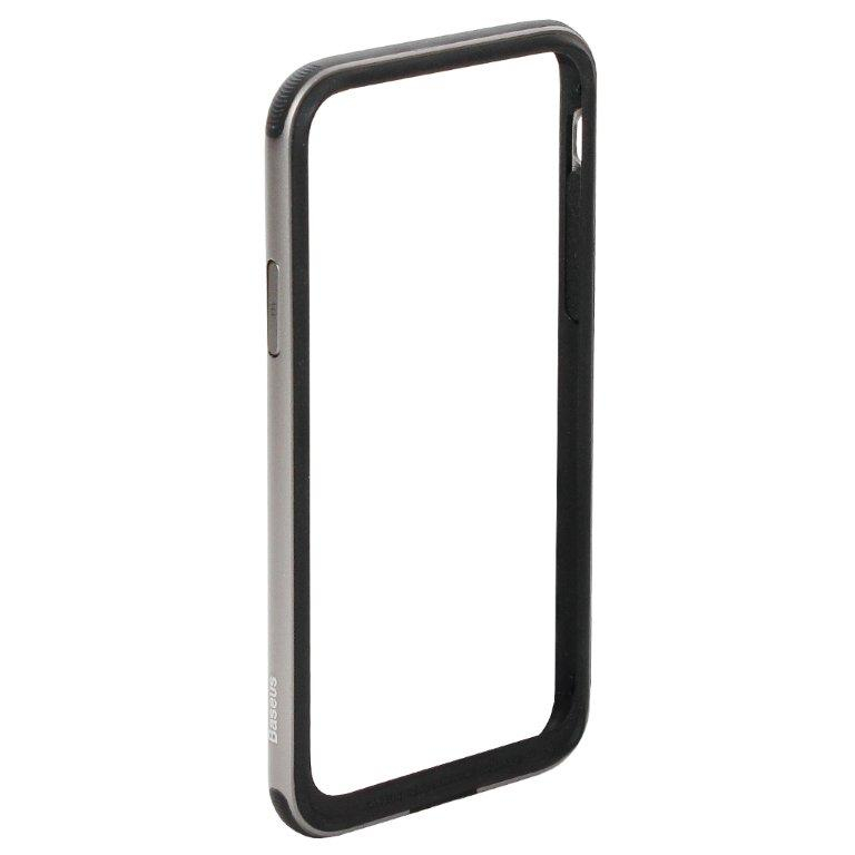 Бампер iPhone XS Platinum Metal Border Case Baseus черный