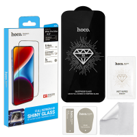 Защитное стекло iPhone 16 Pro Max 3D Full Screen HD A36 HOCO черное