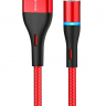 Кабель BU16 USB Micro USB 1,2M Магнитный Borofone красный