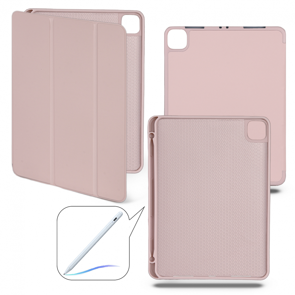 Чехол-книжка iPad Pro 12.9 (2021/2022) Smart Case (Pencil) Sand Pink №14