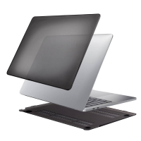 Чехол Macbook Air 13 (2020/2018) кристалл черный (A1932/A2179/A2337)