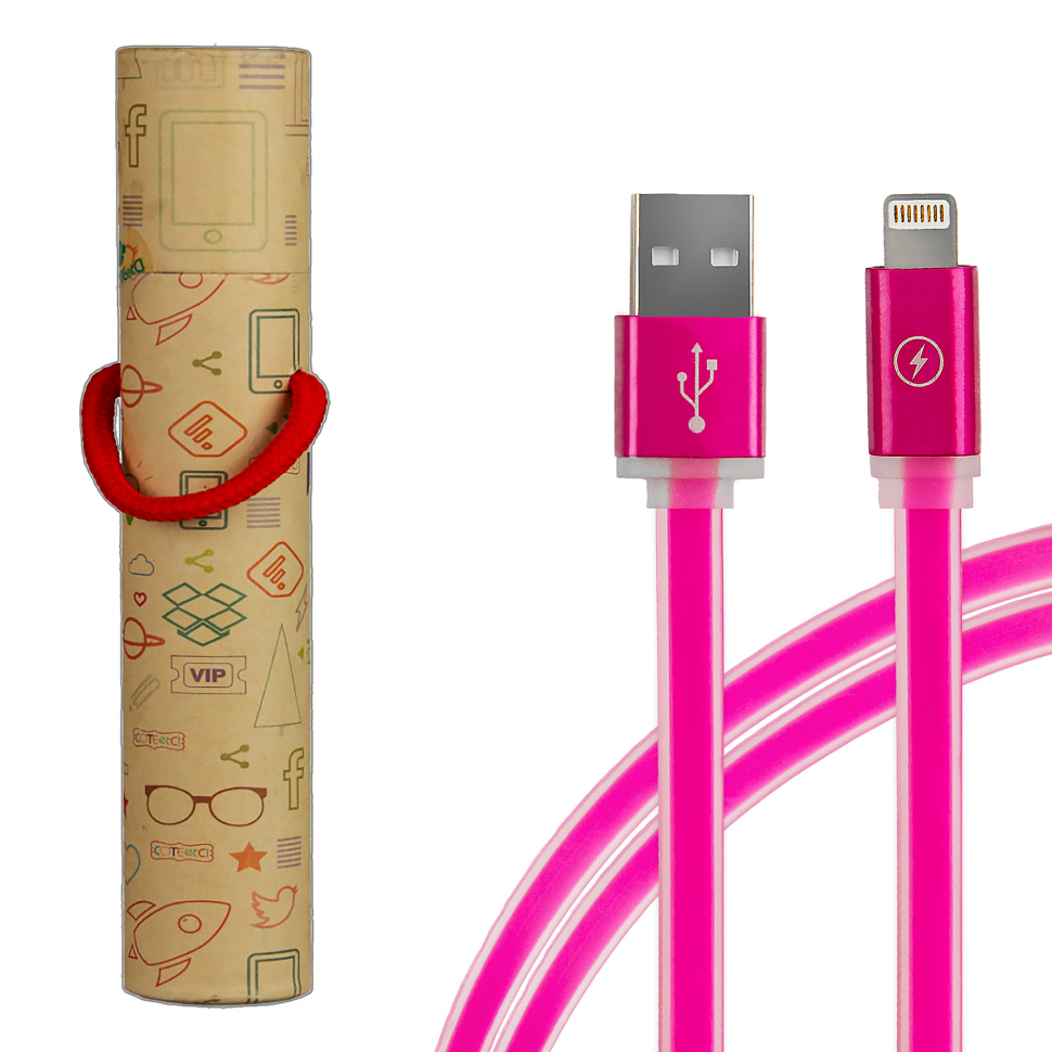 Кабель USB Lightning Coteetci M16 до iPhone 8