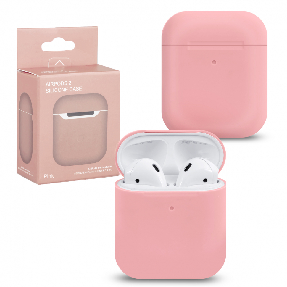 Чехол Airpods 1/2 №2 pink
