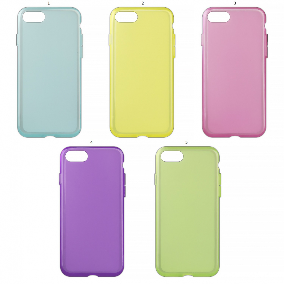 Силикон iPhone 7/8/SE(2020) Pudding