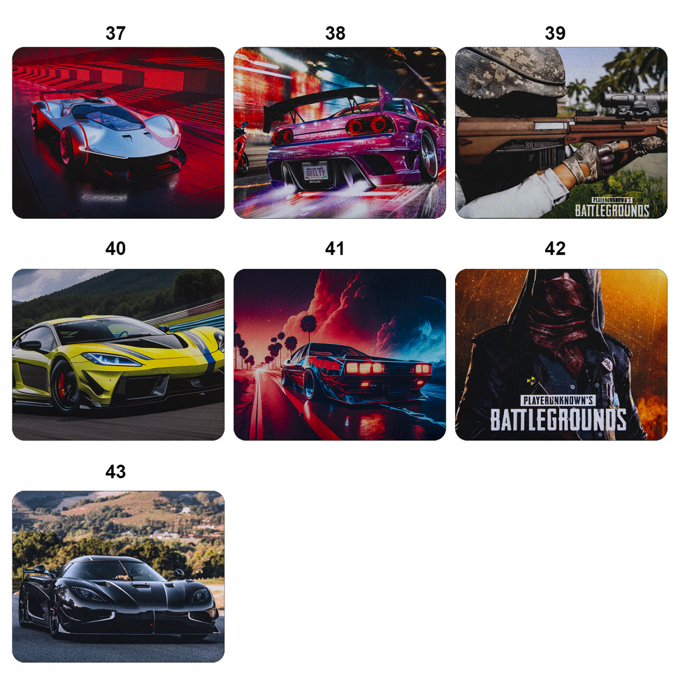 Коврик для мышки KD1008 (20*24) (500 шт/кор)