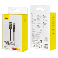 * Кабель USB Lightning 2M 1.5A Cafule Cable Baseus черный CALKLF-HG1