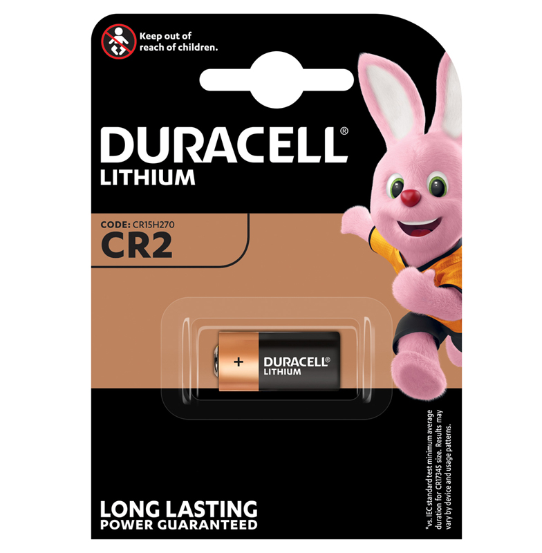 Батарейка Duracell CR2 BL1 Lithium 3V ID (1/10/50)
