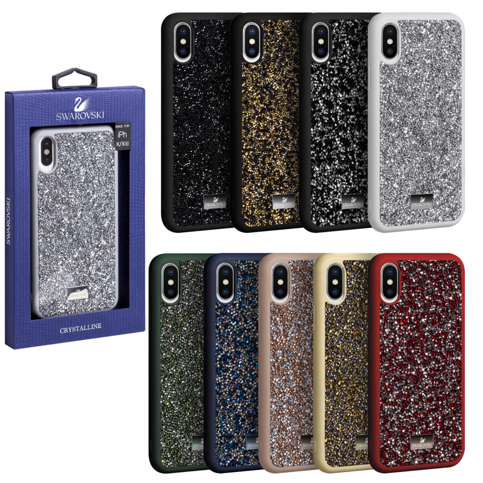 Чехол iPhone XS Swarovski