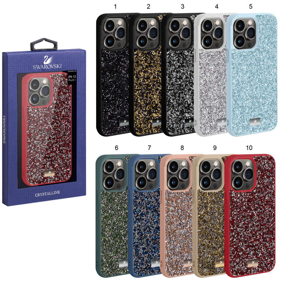 Чехол iPhone 13 Pro Swarovski