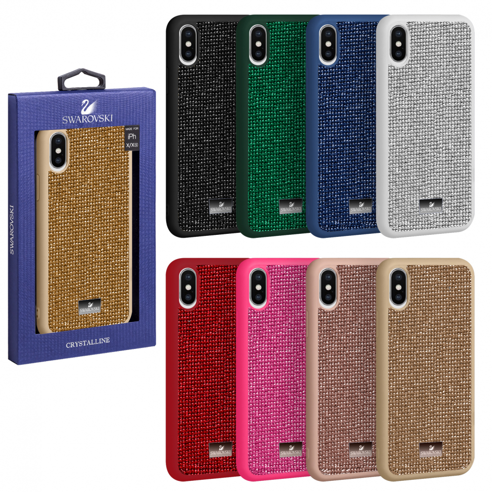 Чехол iPhone XS Swarovski LC