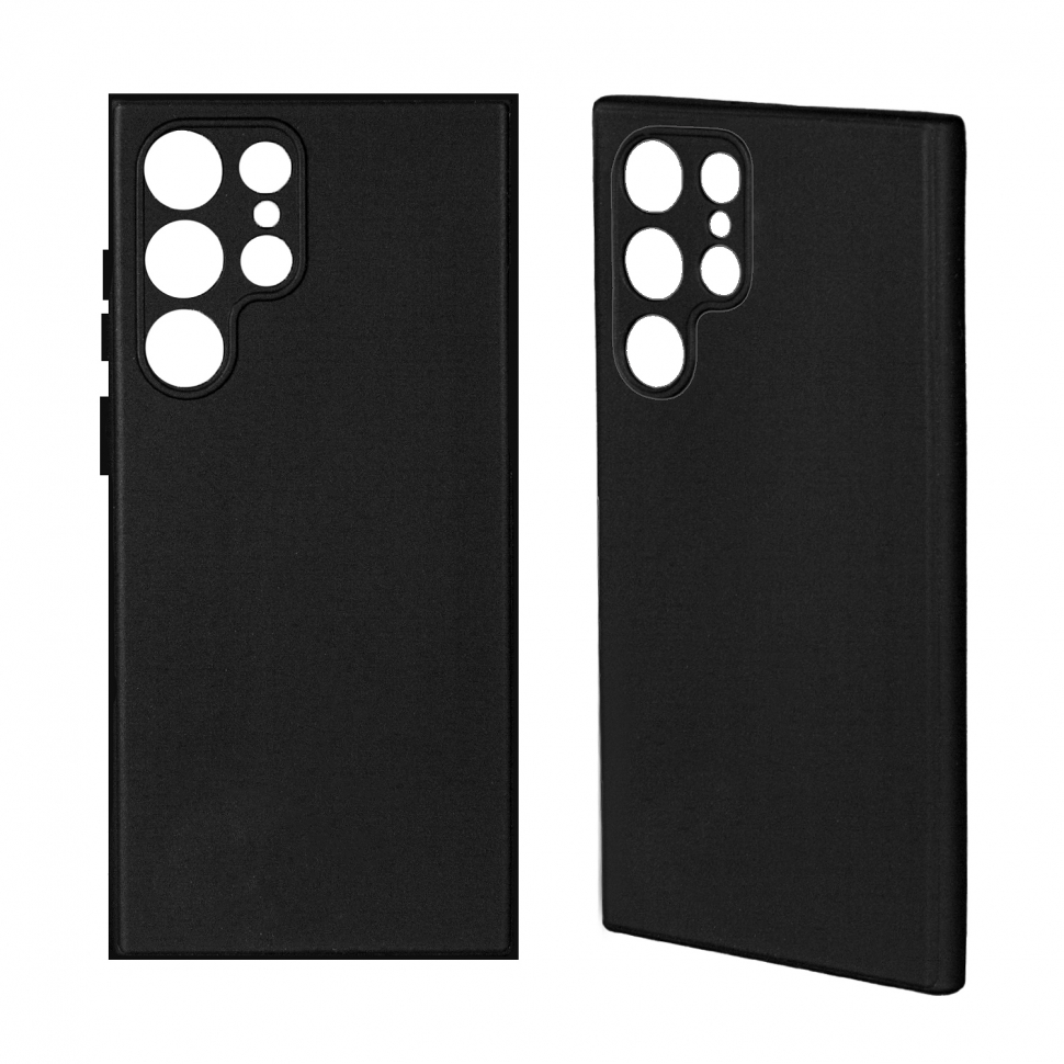 Чехол Samsung S24 Ultra TPU матовый черный