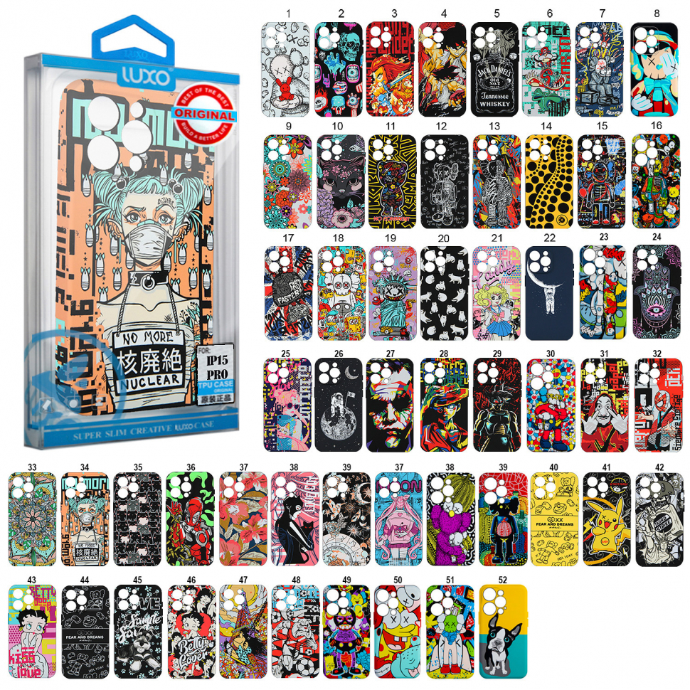 Чехол iPhone 15 Pro LUXO