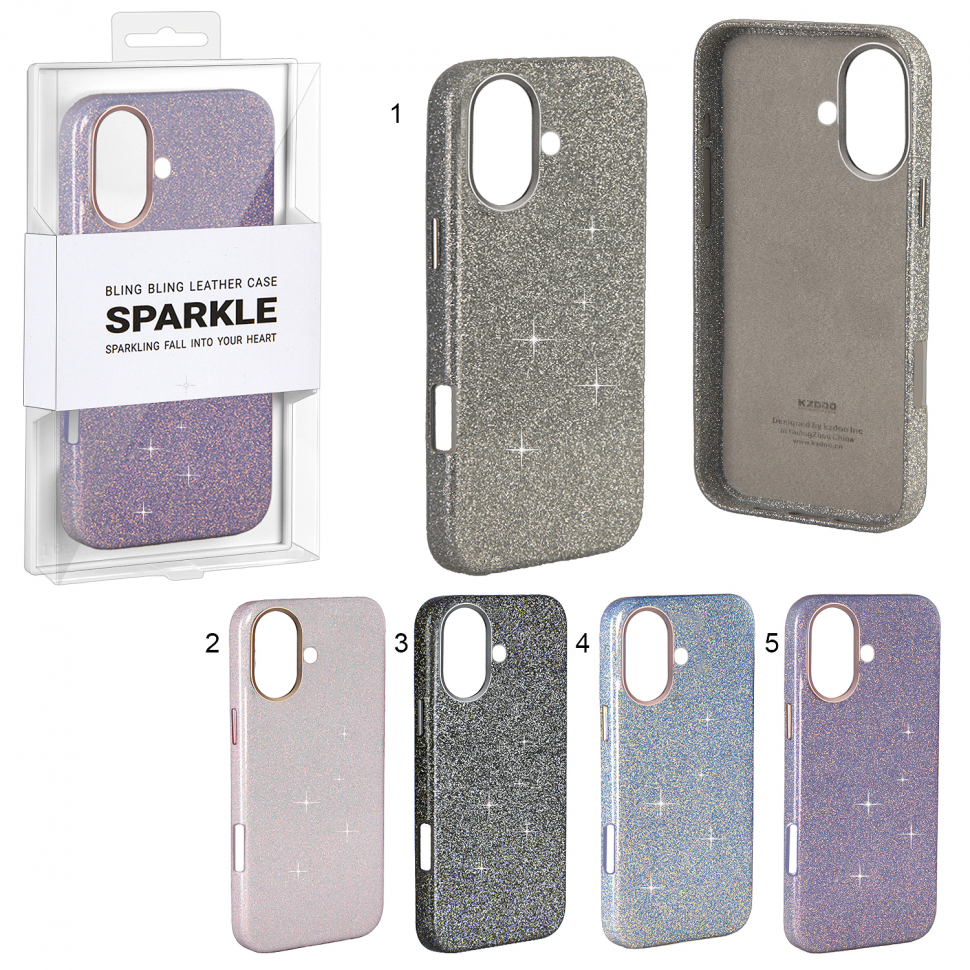Чехол iPhone 16 Plus Sparkle K-DOO