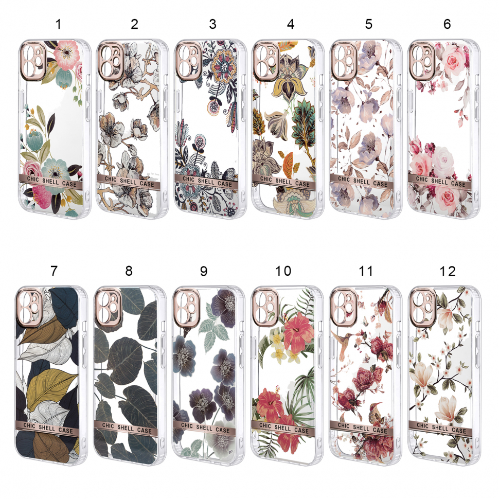 Чехол iPhone 12 Chic Shell Case