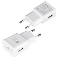 Переходник СЗУ на USB 2A S6 2.0 JBH белый (500шт/кор)